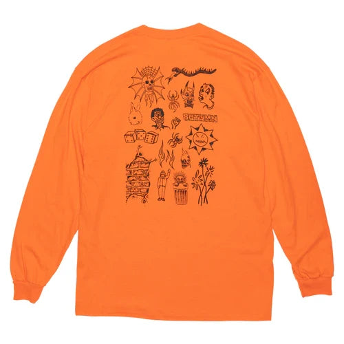 AUTUMN - FLASH L/S SHIRT ORANGE