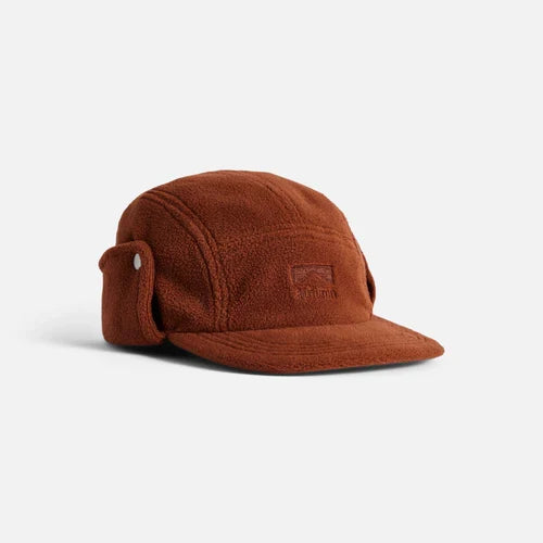 AUTUMN - FLEECE FLAP CAP BROWN