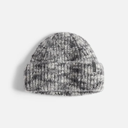 AUTUMN - MARBLE KNIT BLACK