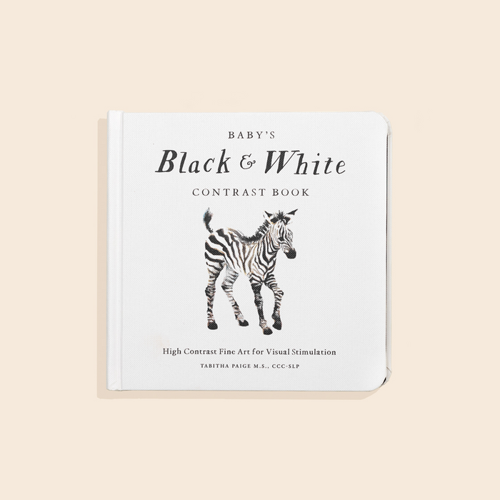 Baby's Black and White Contrast Book - Babies in Bloom