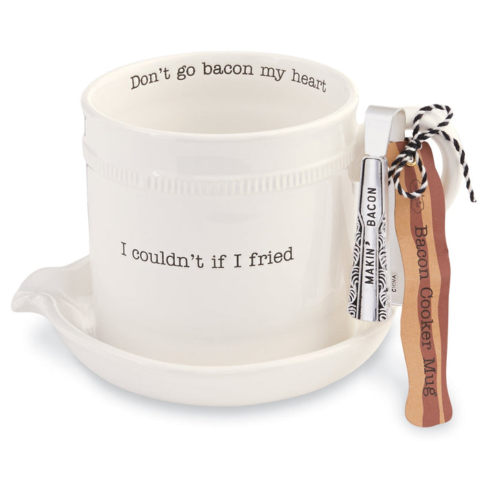 Bacon Cooker Set Circa Mud Pie