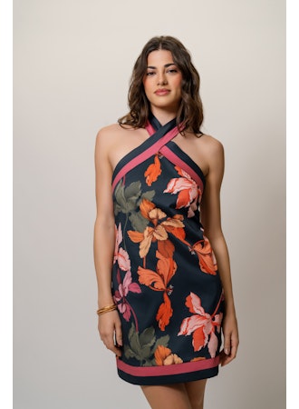 Baker Dress-Navy