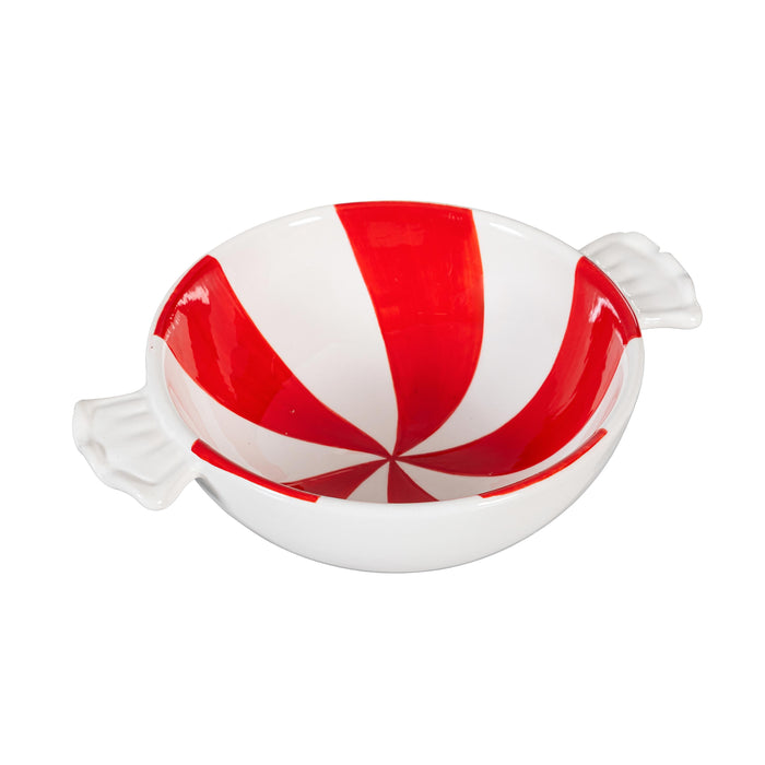 Baking Spirits Bright Bowl Peppermint Candy Dish