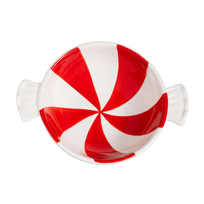Baking Spirits Bright Bowl Peppermint Candy Dish