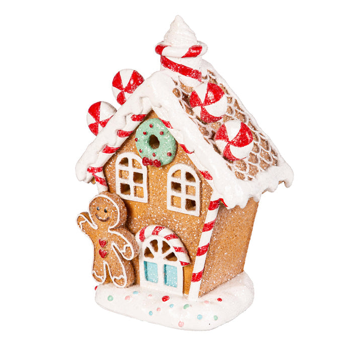 Baking Spirits Bright LED Gingerbread House