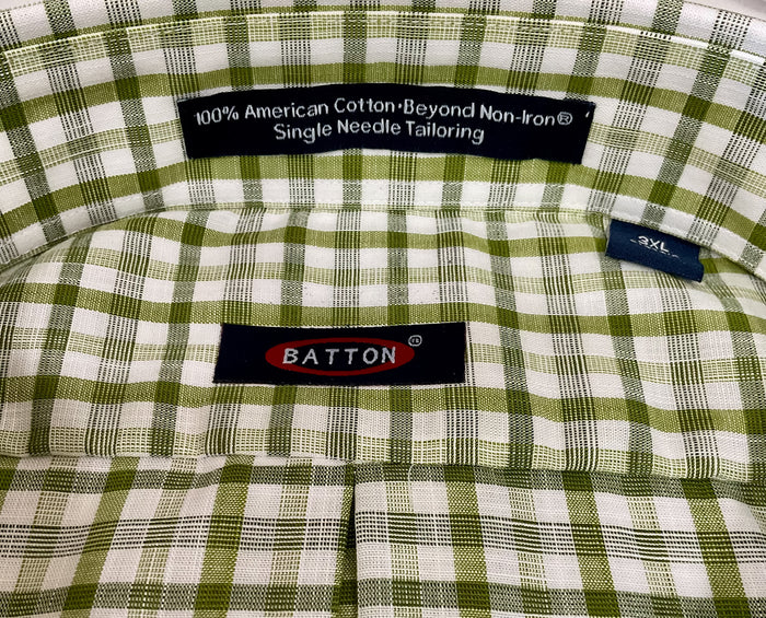 Baldwin Cotton Non-Iron Short Sleeve Shirt