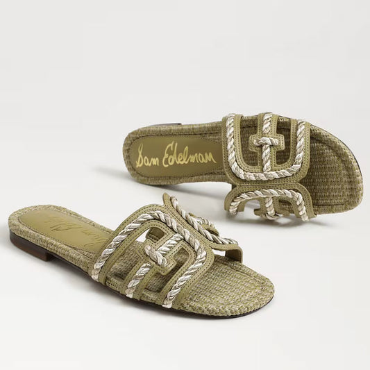 Bay Twist Slide-Green