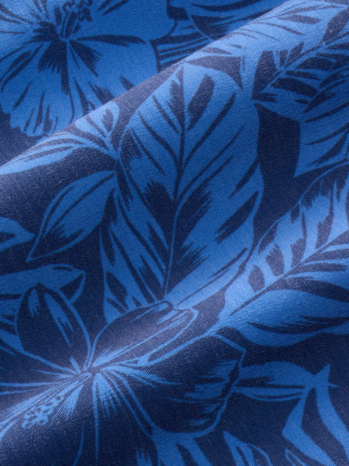 Bayberry 7” Trunk - Island Blue Leaves
