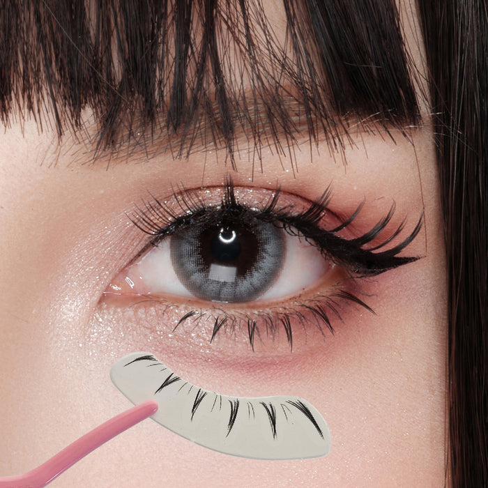 spiky-bottom-eyelash-tattoo-anime-cosplay-3 Spiky BBYWINK - Anime/Manga Cosplay Lashes