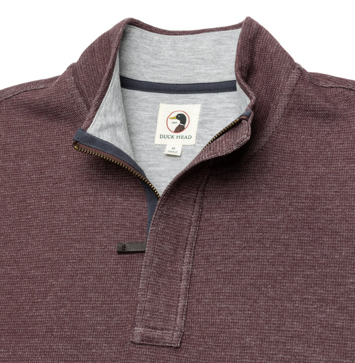 Bearing Pique Pullover - Dark Congac