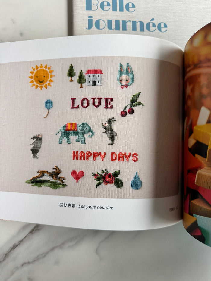 Beautiful Day At Our Place - Aki Takahashi (Cross Stitch Patterns)