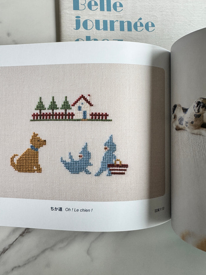 Beautiful Day At Our Place - Aki Takahashi (Cross Stitch Patterns)