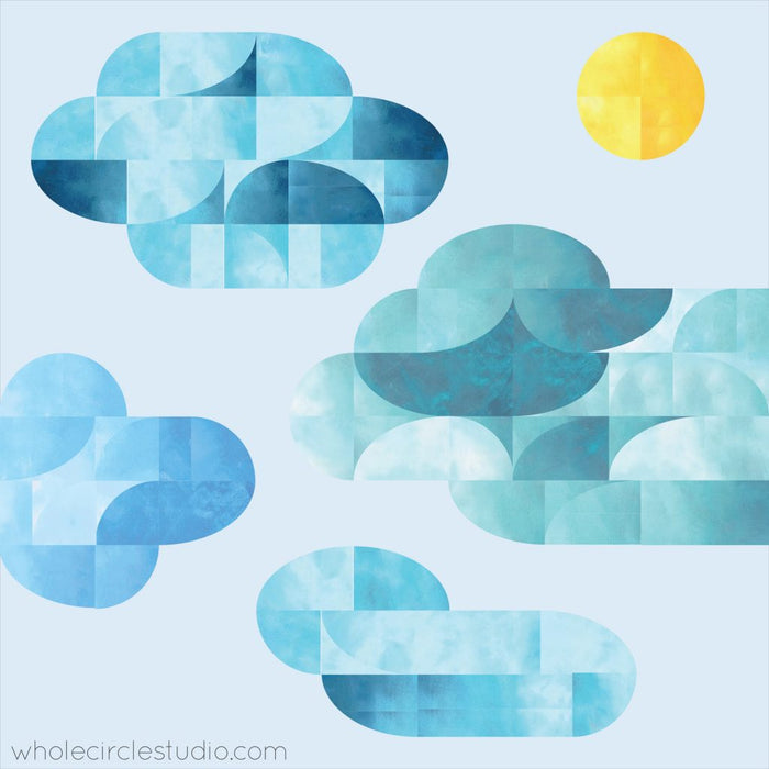 Big Island Sky Quilt Pattern - Whole Circle Studio