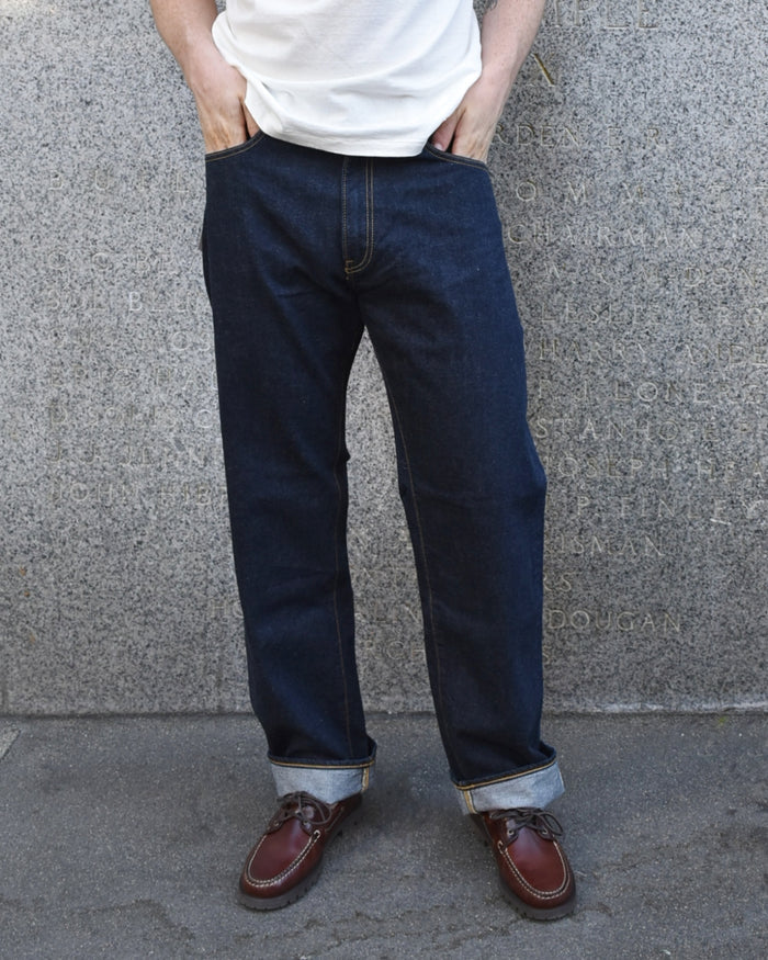 Big John Classic Straight Jeans in Dark Selvedge Denim
