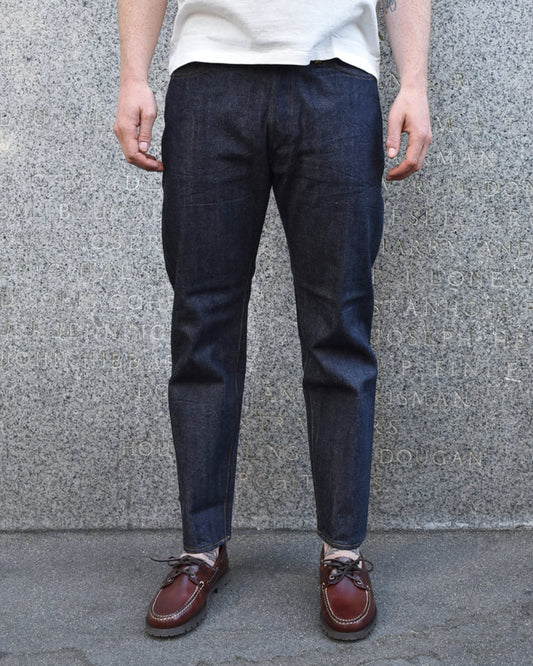 Big John Ivy Tapered Jean in Dark Selvedge Denim