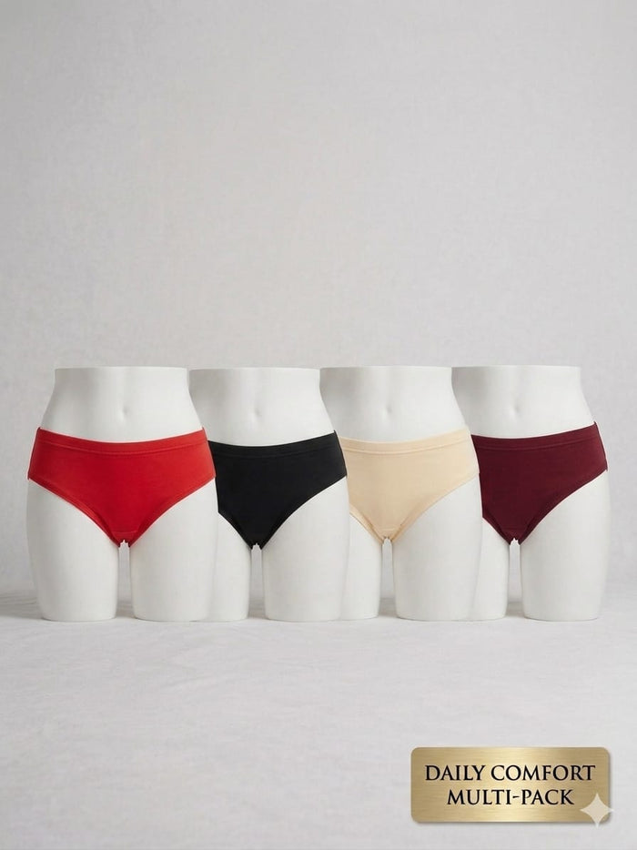 Bikini Underwear – Daily Comfort Panties (Pack of 10)