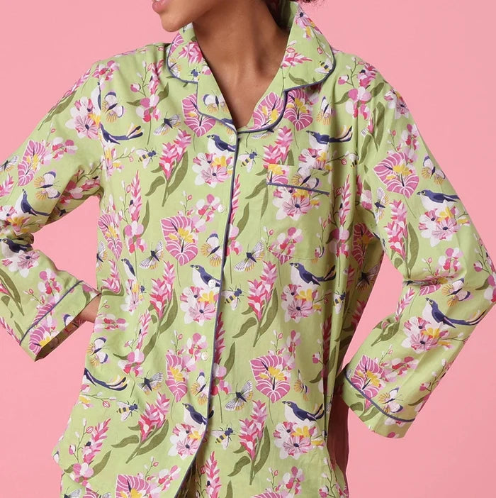 Birds in Paradise PJ Set