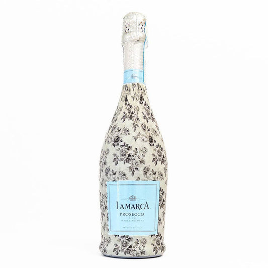 Black and White Floral - Prosecco