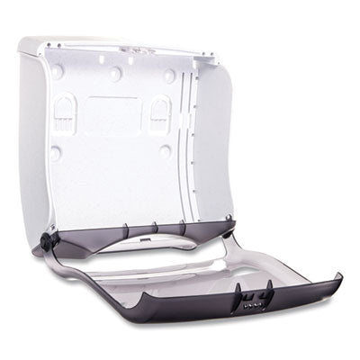 BLACK COMPACT MULTIFOLD / C-FOLD PAPER TOWEL DISPENSER T1755TBK