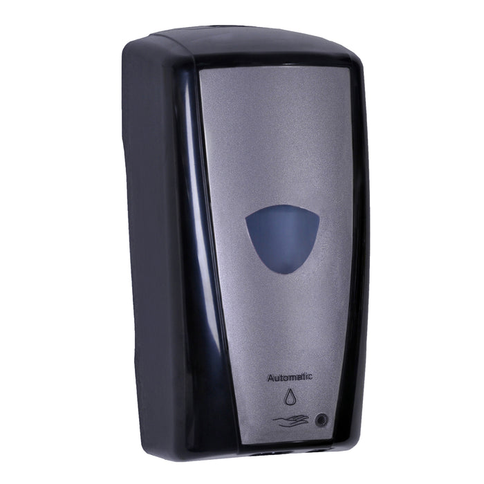 BLACK TOUCHLESS ELECTRONIC BULK FOAM SOAP DISPENSER 1000ml CAPACITY, PALMER FIXTURE