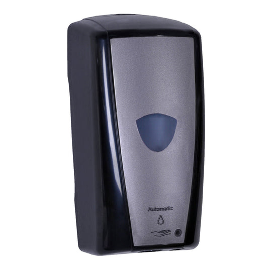 BLACK TOUCHLESS ELECTRONIC BULK FOAM SOAP DISPENSER 1000ml CAPACITY, PALMER FIXTURE