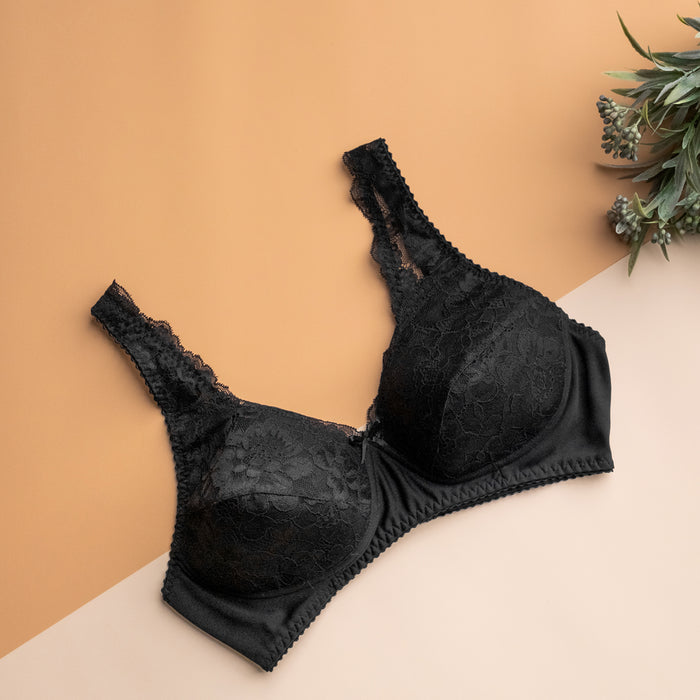 Blossom 003 – Padded Lace Bra in Chic Colours