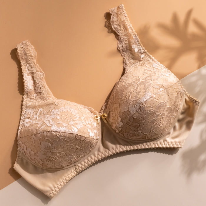 Blossom 003 – Padded Lace Bra in Chic Colours