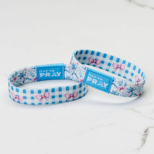 Blue Belle | Tap To Pray® Wristband
