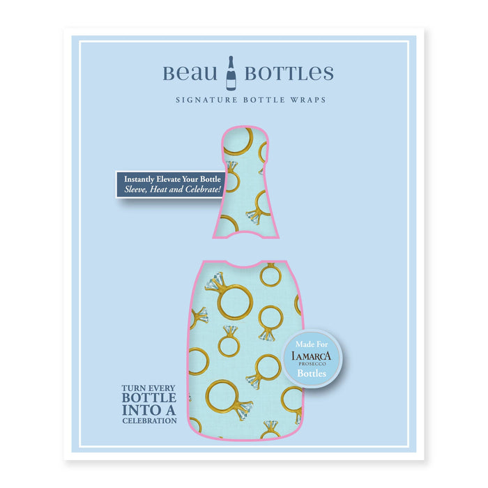 Blue Engagement Ring - Prosecco Collection