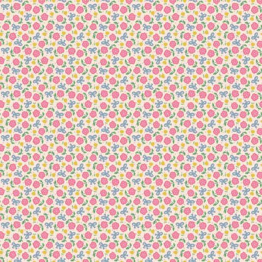 Bluebells & Buttercups - Hey Darlin - Bright Pink - Elea Lutz - Poppie Cotton