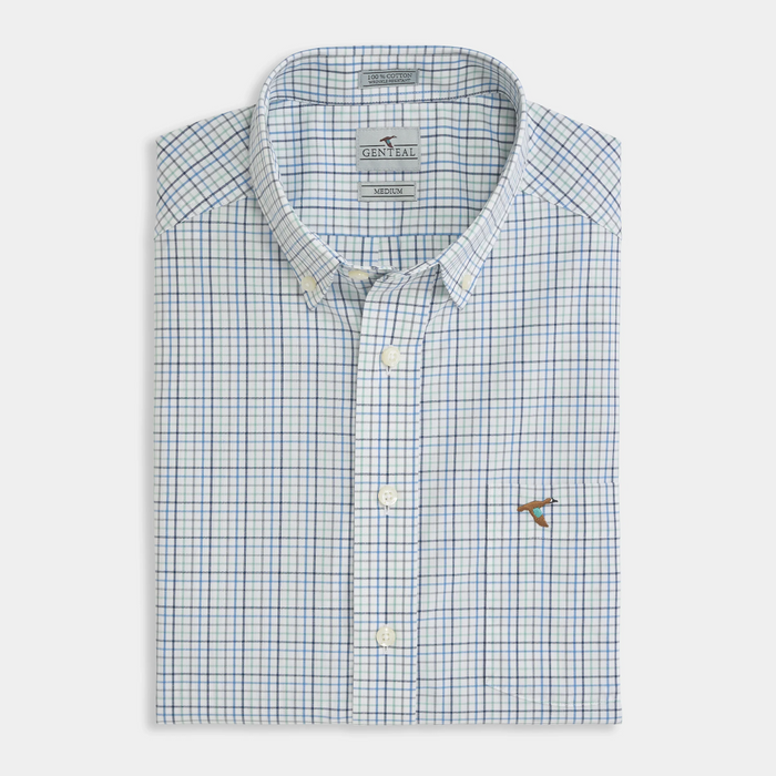Brewster Cotton Sport Shirt - Mineral