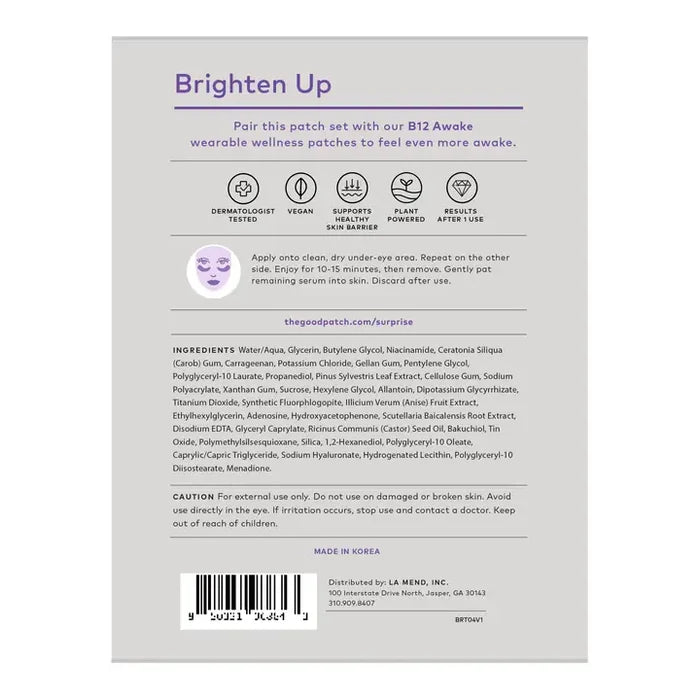 Brighten-Up Hydrogel Undereye Patches