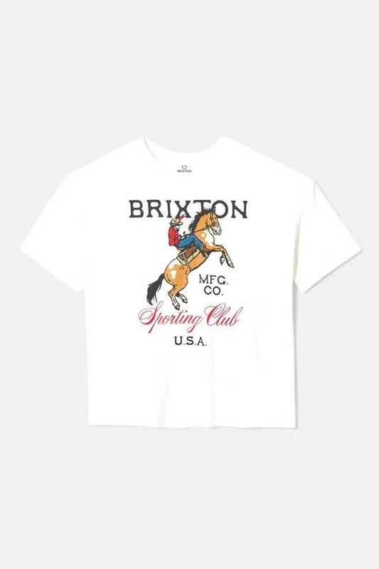 BRIXTON - SPORTING CLUB OVERSIZED TEE