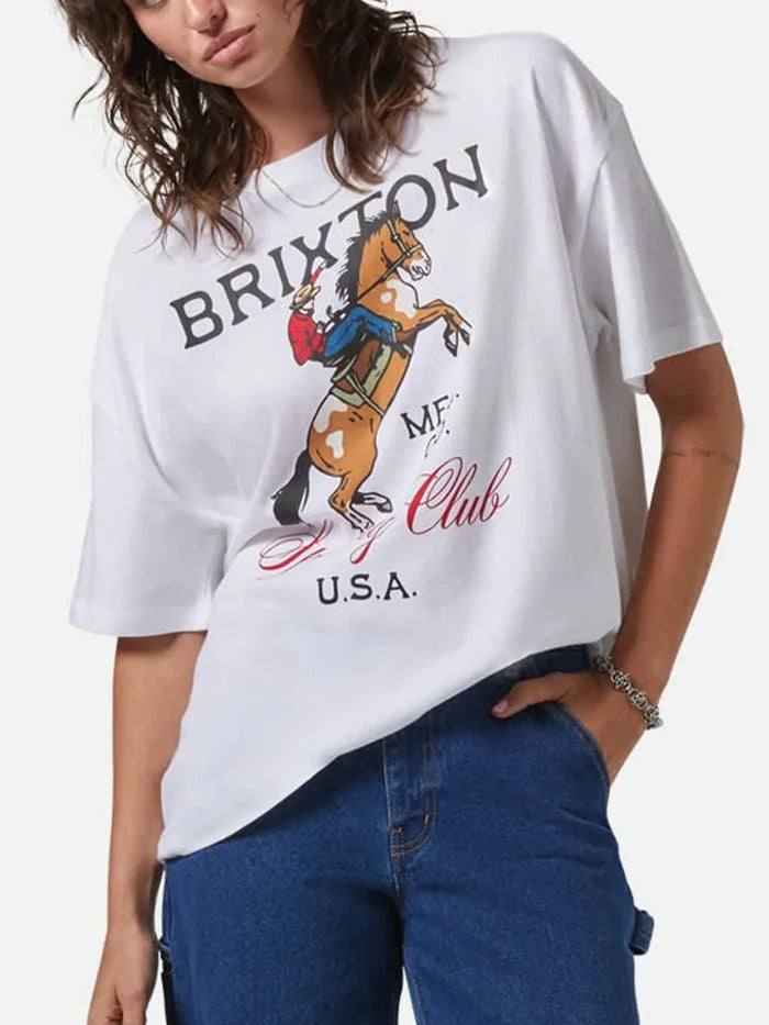 BRIXTON - SPORTING CLUB OVERSIZED TEE