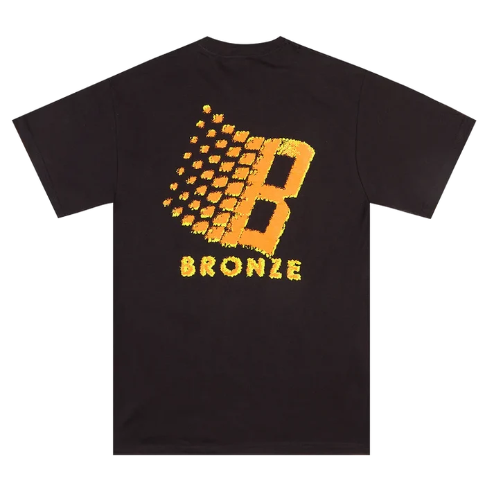 BRONZE 56K - STREAKER LOGO TEE BLACK