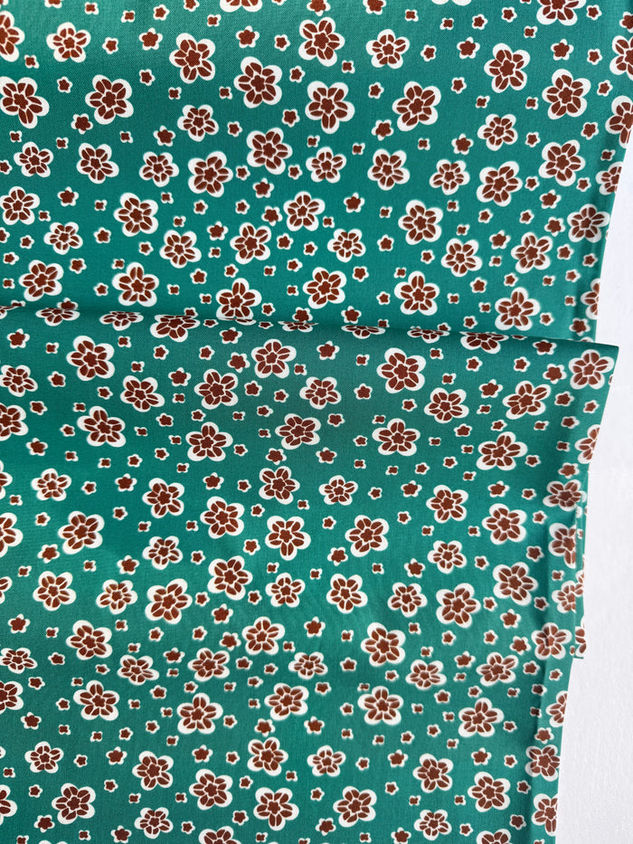 Brown Flower - Teal - MomNSon
