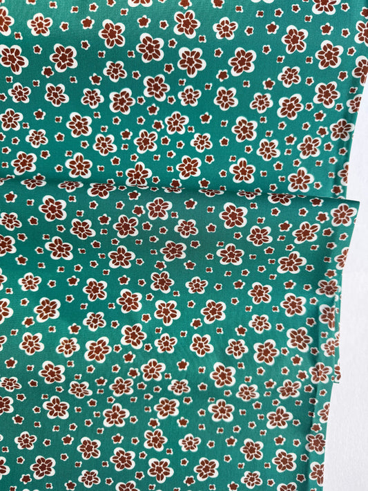 Brown Flower - Teal - MomNSon