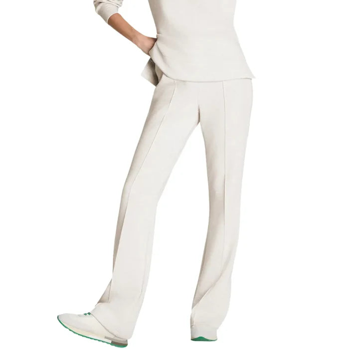 Brushed Airessentials Flare Pant - Heather Cream