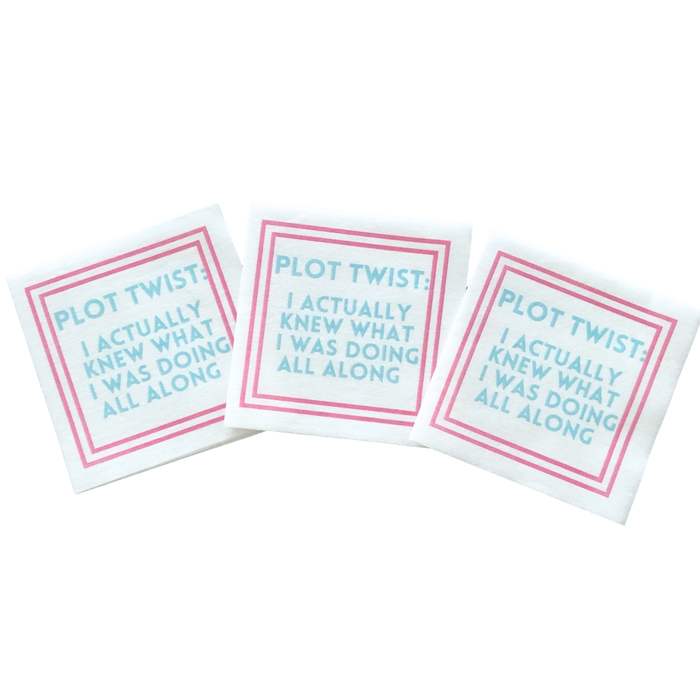 Came Tiles - Stayed Drama | MAHJONG NAPKINS