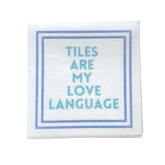 Came Tiles - Stayed Drama | MAHJONG NAPKINS