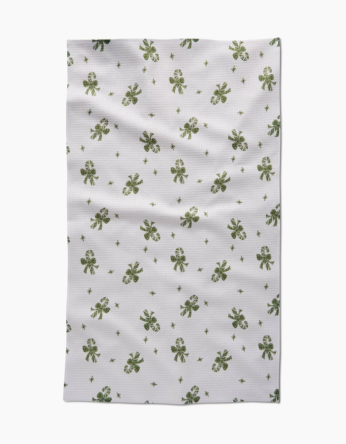Candy Canes For You Tea Towel