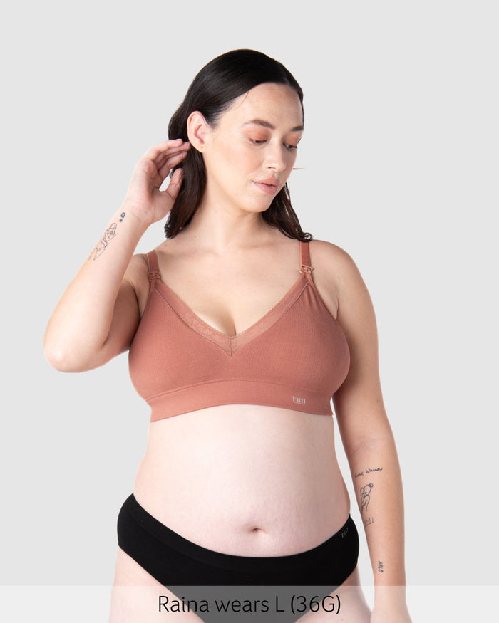 Caress Bamboo Nursing Bra - Sienna Busty