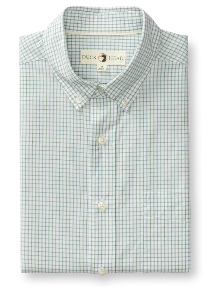Cashmere Cotton Poplin Sport Shirt - Sage Green