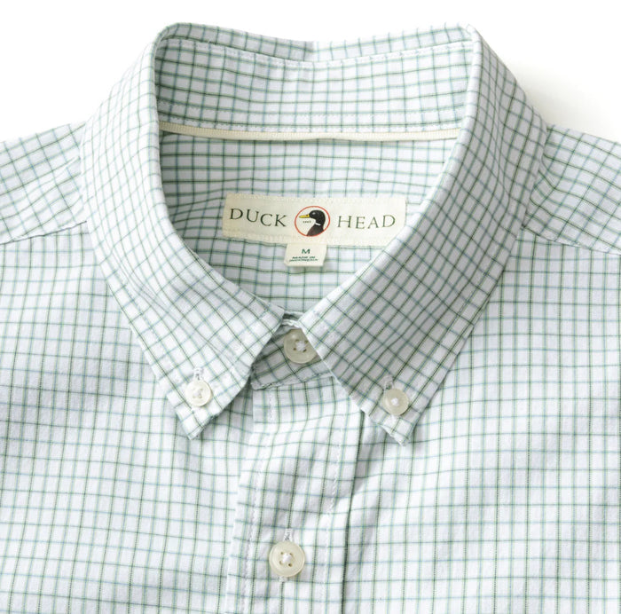 Cashmere Cotton Poplin Sport Shirt - Sage Green