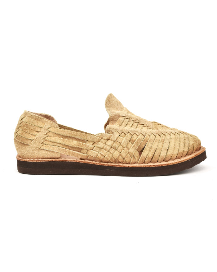 Chamula Cancun Khaki Suede Huarache Sandal (Women's)