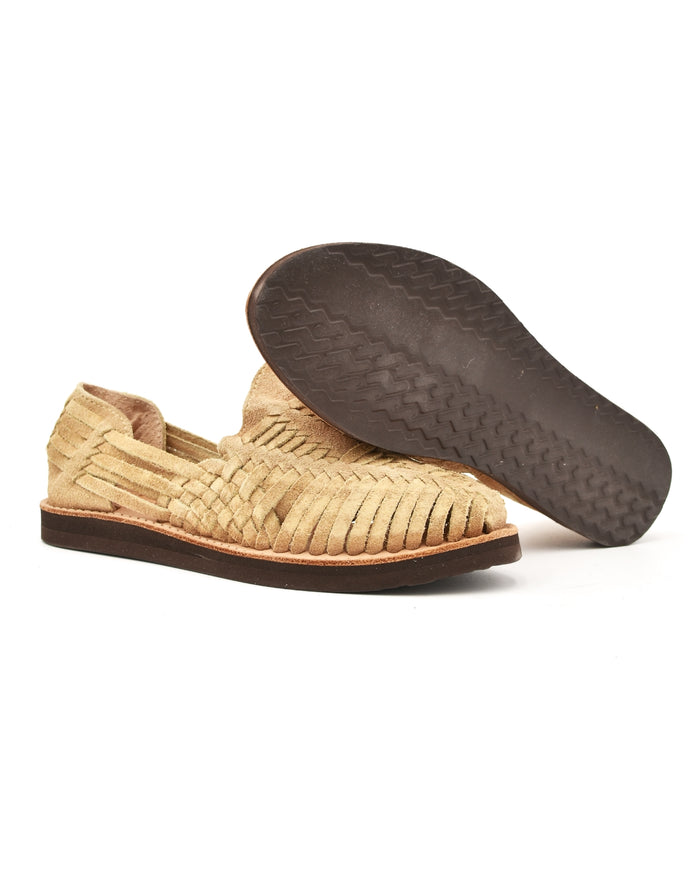 Chamula Cancun Khaki Suede Huarache Sandal (Women's)