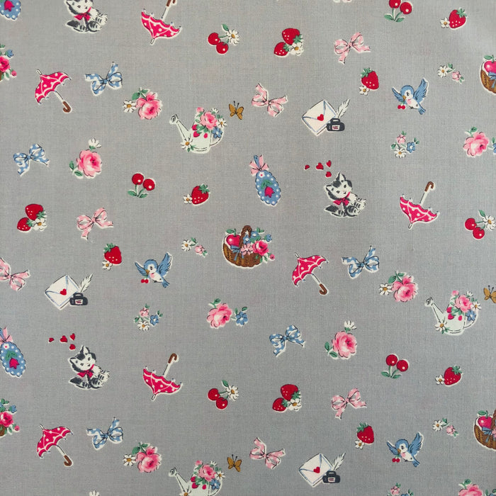 Charming One - Grey - 30's Collection - Atsuko Matsuyama - Yuwa