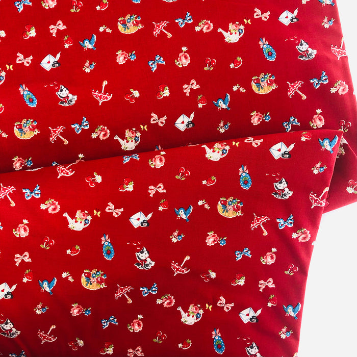 Charming One - Red - 30's Collection - Atsuko Matsuyama - Yuwa
