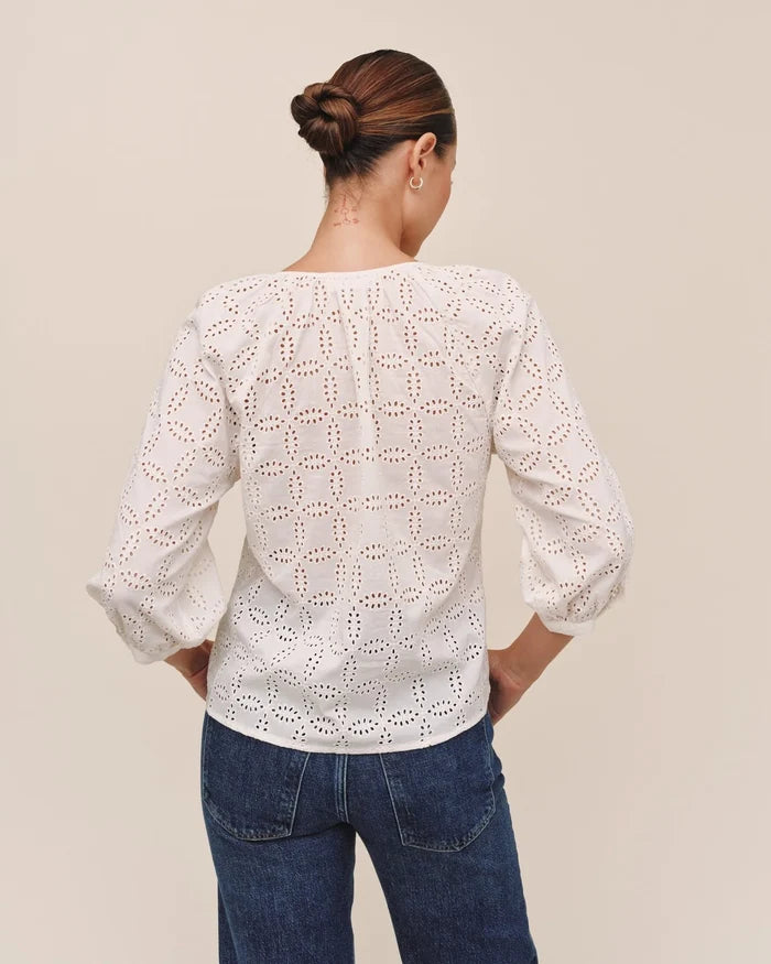 Chelsie Embroidered Pullover