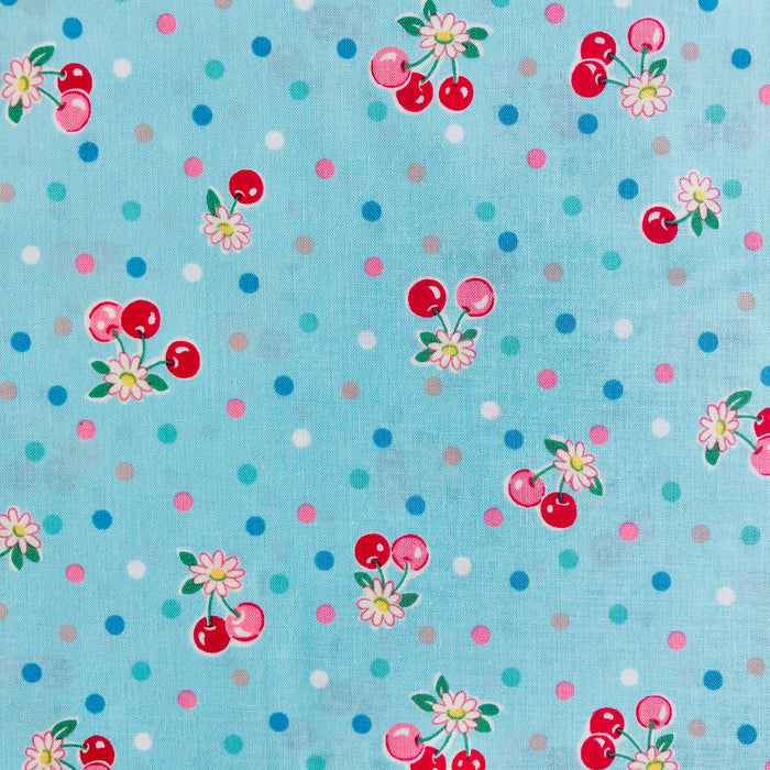 Cherry Drop - Blue (C) - Atsuko Matsuyama - 30's Collection - Yuwa